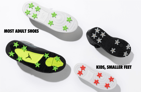 GOLFKICKS Golf Traction Kit for Sneakers PREORDER (ships mid OCTOBER)